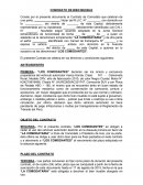 COMODATO DE BIEN MUEBLE