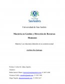 Las relaciones laborales en su contexto actual