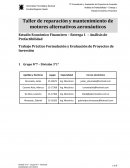Estudio Económico Financiero – Entrega 1 – Análisis de Prefactibilidad