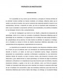 Propuesta de investigación