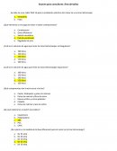 Examen para consultores: Área de baños