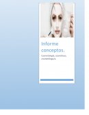 Concepto cosmetólogía