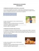 EJERCICIOS DE ESTADÍSTICA. Bioestadística