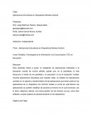 Aplicaciones Educativas en Dispositivos Móviles Android