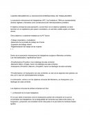 CUADRO-RESUMEN DE LA ASOCIACIÓN INTERNACIONAL DE TRABAJADORES