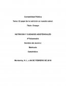 NUTRICION Y CUIDADOS ASISTENCIALES