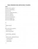 TAREA: PROGRAMA PARA CONTAR LINEAS Y PALABRAS