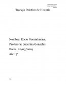 Trabajo Práctico de Historia peronismo