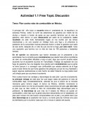 Plan contra robo de combustible en México