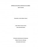 EMPRESA QUE EJERCE LIDERAZGO EN COLOMBIA