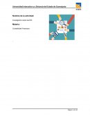 Investigación de las NIF