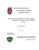 ESTUDIO PARA LA EFICIENCIA ENERGÉTICA EN EL ÁREA DE PROCESOS DE MANUFACTURA DEL DIMA DE LA UNIVERSIDAD AUTÓNOMA CHAPINGO