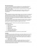 Enfermeria. BUN: Información general