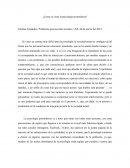 ¿Como se ve la psicología posmoderna?