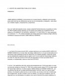 Denuncia por allanamiento