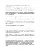 Análisis Vertical de tendencias del Estado de situación financiera (Balance General) Compañía XYZ S.A
