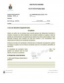 EXAMEN PRIMER BIMESTRE DE: FORMACIÓN CIVICA Y ÉTICA