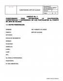 APTITUDES Y EXAMEN JEFE DE CALIDAD