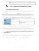 Control nº1 “Imperialismo Europeo y antecedentes Primera Guerra Mundial” s/r