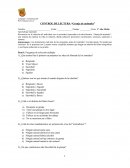 CONTROL DE LECTURA “Granja de animales”