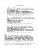 Chac Mool . Biografía. Carlos Fuentes Macías