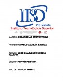 Desarrollo sustentable dentro de la electromecanica