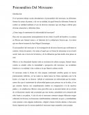 Psicoanálisis del Mexicano