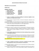 CASO ESTRATEGIA DE PRODUCTO DE MAR