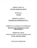 MÉTODOS PARA SEGMENTAR COSTOS SEMIVARIABLES