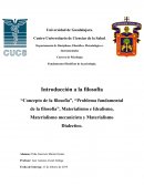 Fundamentos filosóficos de la psicología