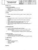 PERFIL DE PUESTO - JEFE DE MANTENIMIENTO