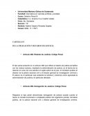 Analisis codigo penal