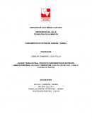 PROYECTO FUNDAMENTOS DE NUTRICION. Azucares