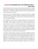LAS DROGAS: UNA PROBLEMÁTICA DE LA QUE TENEMOS QUE HABLAR