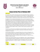 Casos de Uso Para el Sistema SIAT