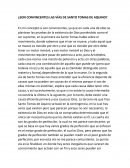 ¿Son convincentes las vías de Santo Tomas de Aquino?