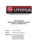IMPORTACION Y COMERCIALIZACION DE VEHICULOS CARMAX S.R.L
