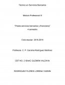 Módulo Profesional III “Presta servicios bancarios y financieros”