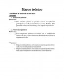 Marco teórico Composición de la burbuja de hielo seco