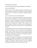 PANTEAMIENTO DEL PROBLEMA: “USO DEL MATERIAL DIDACTICO COMO HERRAMIENTA DE APRENDIZAJE”