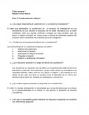 ¿Qué papel desempeña el cuestionario en un proyecto de investigación?