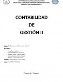 CONTABILIDAD DE GESTIÓN “La Planeación y el Presupuesto Maestro”