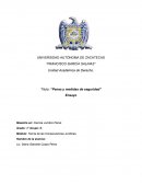 Penas y medidas de seguridad. Teoría de las consecuencias jurídicas