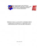 PROPUESTA PARA LA ACTIVACIÓN Y CONFORMACIÓN DE LA BRIGADA DE CONTROL DE LA UNIDAD EDUCATIVA NARCISO FRAGACHÁN ANACO ESTADO ANZOÁTEGUI