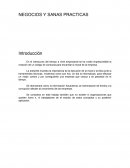 ANALISIS FINANCIERO. NEGOCIOS Y SANAS PRACTICAS