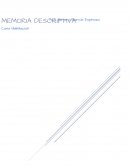 MEMORIA DESCRIPTIVA. PROYECTO: CASA HABITACION