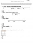 PRUEBA DIAGNÓSTICA 6° BÁSICO MATEMÁTICA