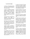 CULTURA DEL MIEDO