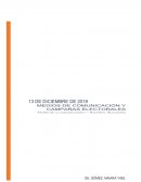 Medios de Comunicación y Campañas Electorales