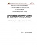 INTERVENCIÓN COMUNITARIA PARA ELEVAR EL NIVEL DE CONOCIMIENTO SOBRE LACTANCIA MATERNA EXCLUSIVA EN LAS GESTANTES DEL CONSULTORIO MEDICO ROBLEDAL POPULAR, NUEVA ESPARTA 2017-2018